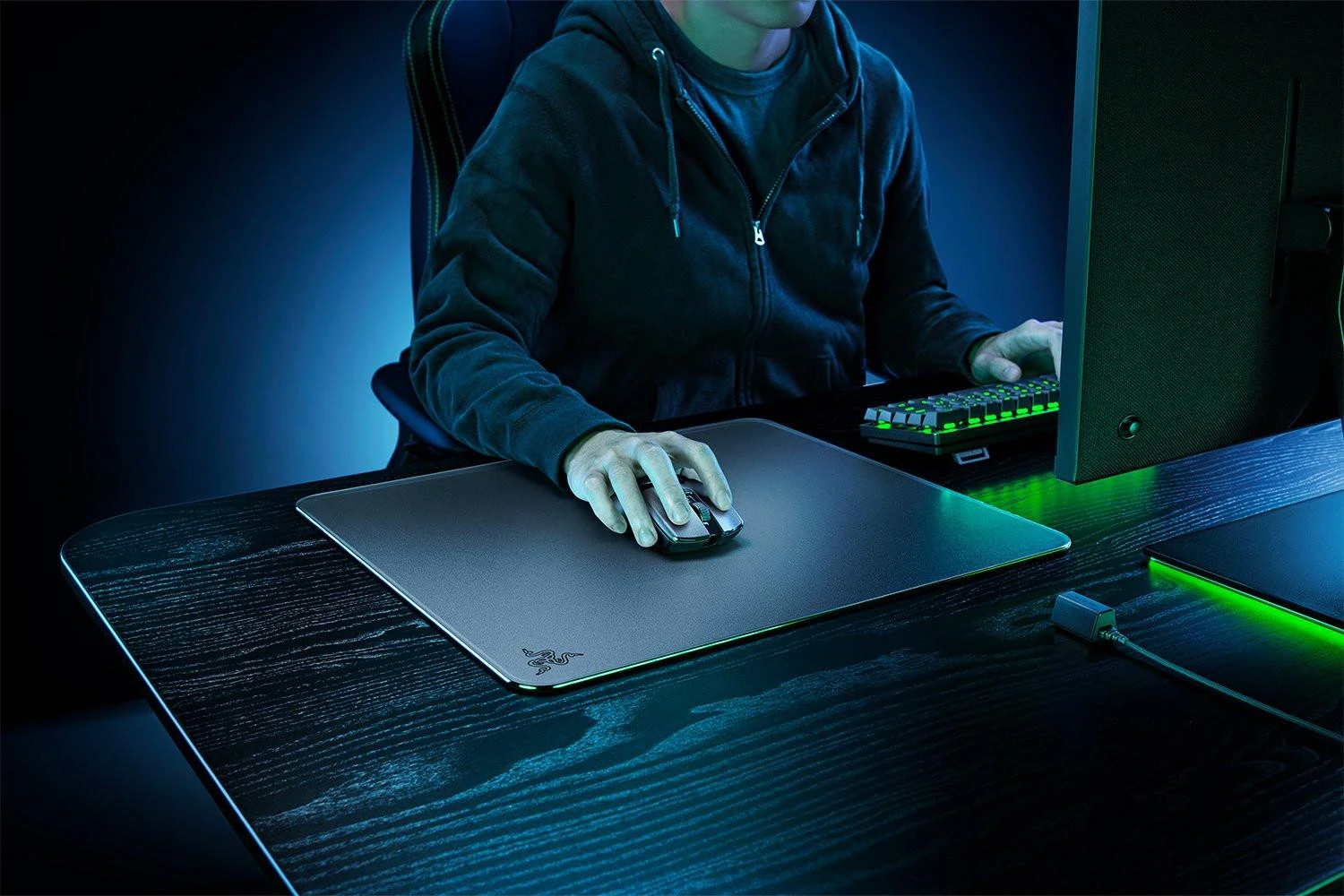 Razer | Pelės kilimėlis žaidimams | Atlas | Juodas