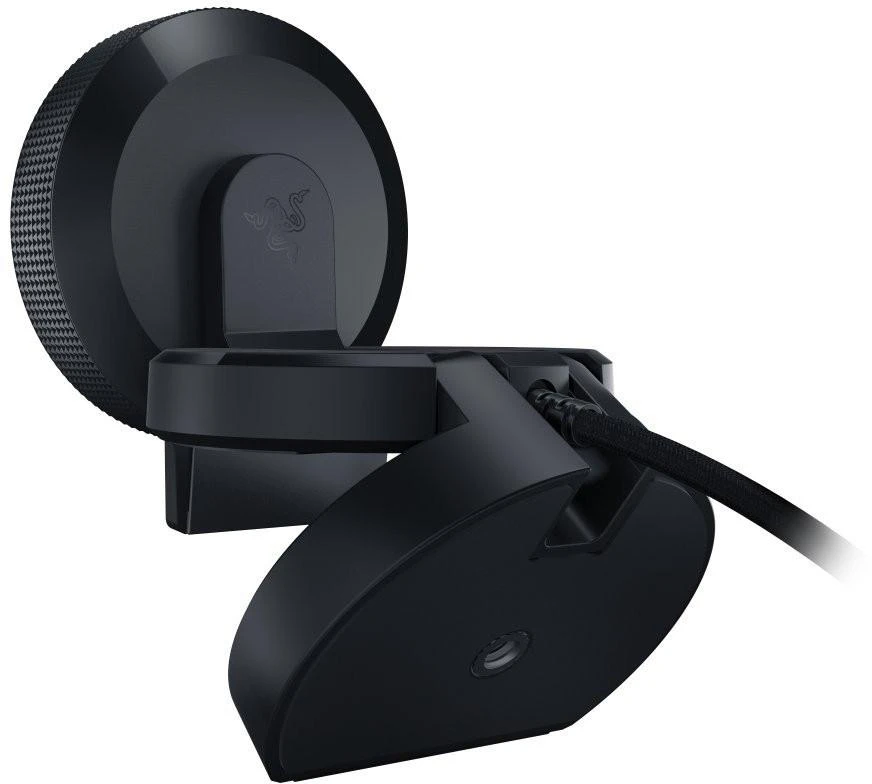 Internetinė kamera Razer Kiyo - Streaming Camera with Ring Lighting (USB Webcam, HD Video 720p, 60 FPS, Compatible with Open Broadcaster Software, Xsplit, Autofocus, Camera Clip, Tripod Connection) Juodas