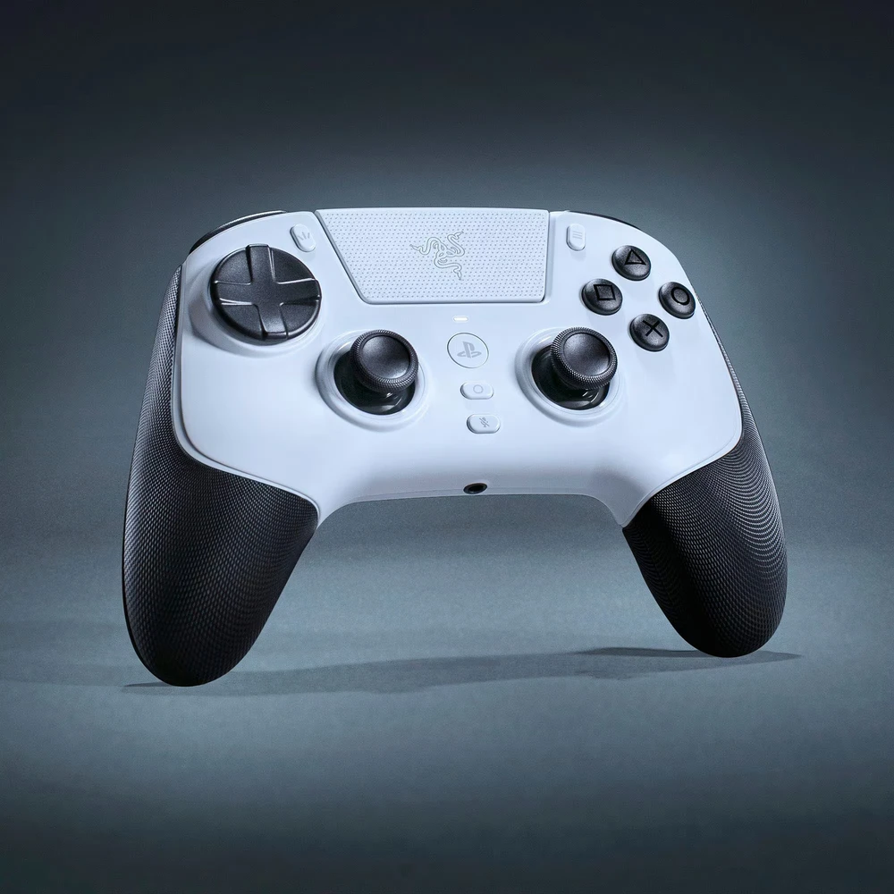 „Razer“ belaidis eSporto valdiklis, skirtas „PlayStation 5“ ir asmeniniam kompiuteriui | „Raiju V3 Pro“ | „Baltas“