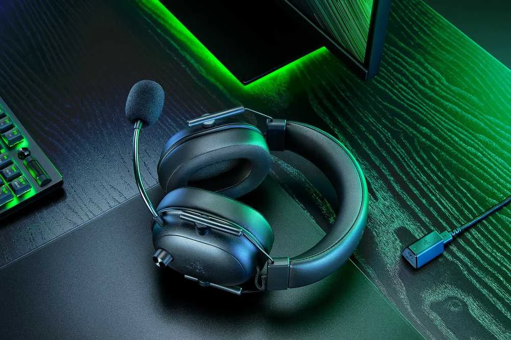 Razer Ausinės BlackShark V2 HyperSpeed, Juodos