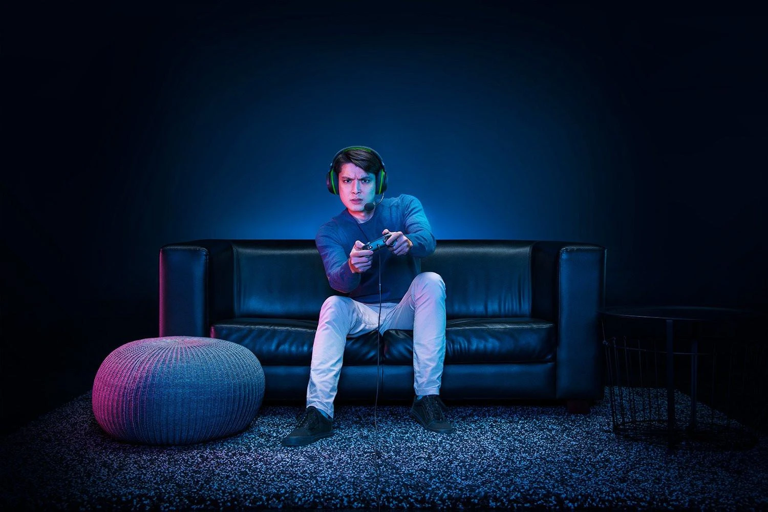 Belaidės žaidimų ausinės Razer Kaira Pro, skirtos Xbox Series X ir mobiliems Xbox žaidimams, Juodos spalvos