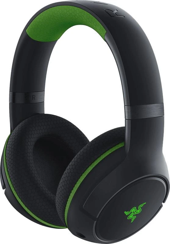 Belaidės žaidimų ausinės Razer Kaira Pro, skirtos Xbox Series X ir mobiliems Xbox žaidimams, Juodos spalvos