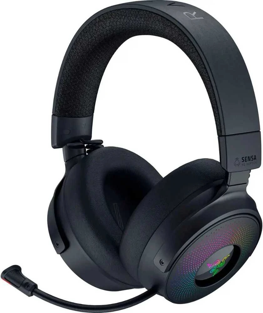 Razer Ausinės Žaidimams | Kraken V4 Pro | Bluetooth | Over-ear | Mikrofonas | Belaidės | Juodas