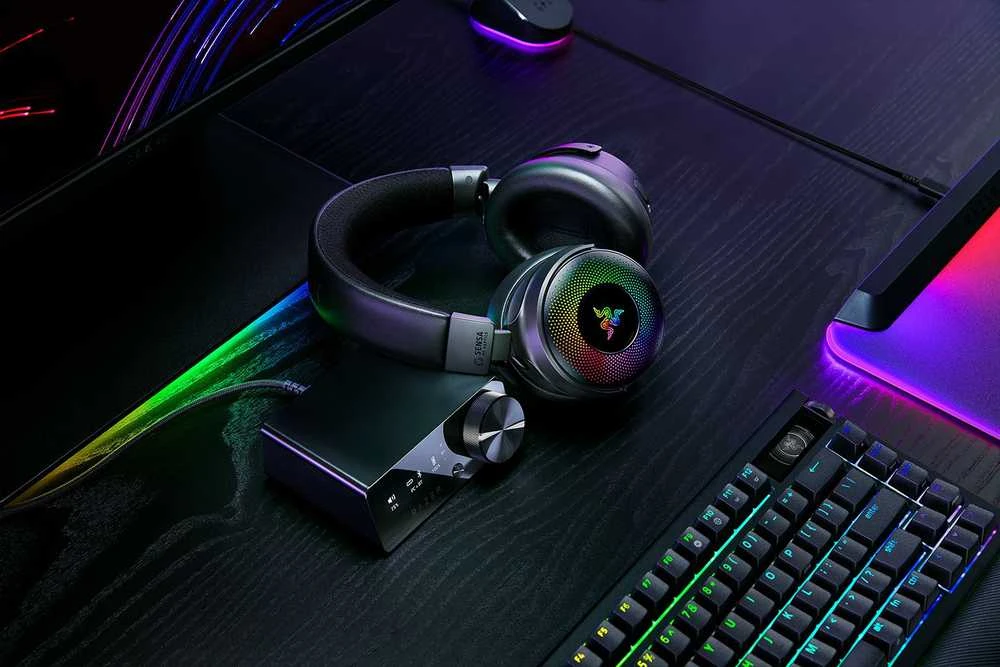 Razer Ausinės Žaidimams | Kraken V4 Pro | Bluetooth | Over-ear | Mikrofonas | Belaidės | Juodas