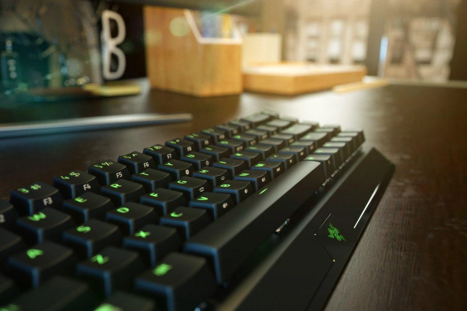Belaidė 65% Klaviatūra Razer BlackWidow V3 Mini HyperSpeed su Razer Chroma RGB, Yellow Switch, US išdėstymas