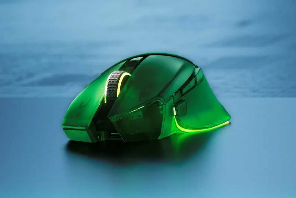 Pelė Myszka žaidimams Razer Basilisk V3 (35K) belaidė 35000 dpi optinė žalia