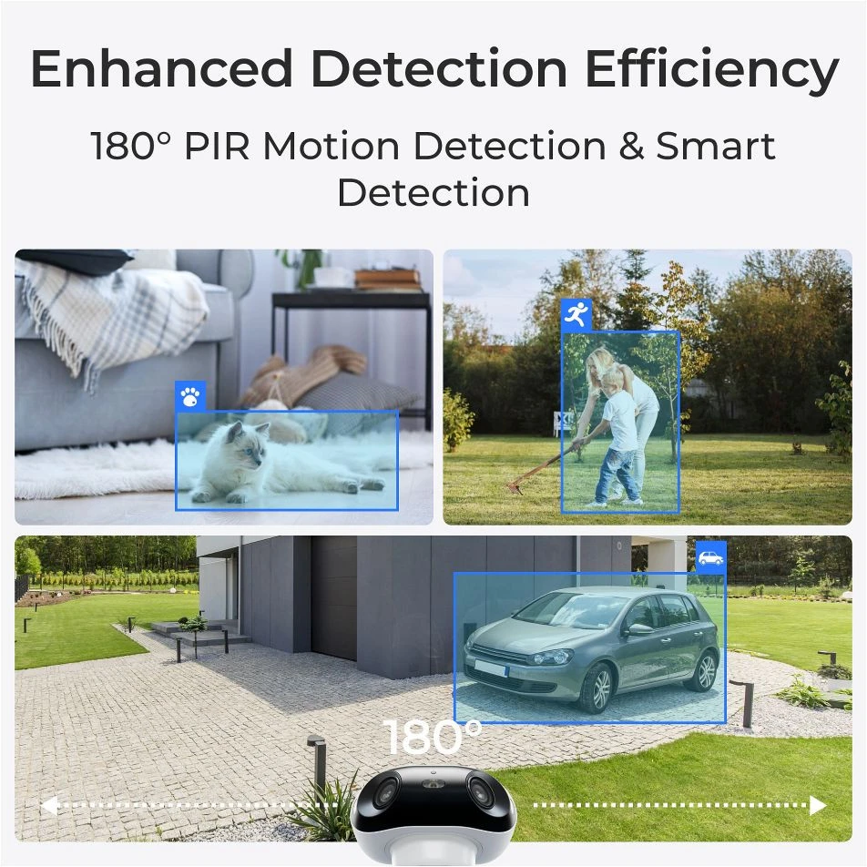 Akumuliatorinė kamera Reolink Argus B740X, 4K, 180°, Wi-Fi 6