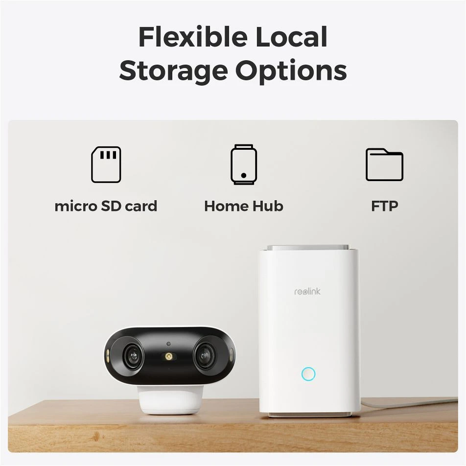 Akumuliatorinė kamera Reolink Argus B740X, 4K, 180°, Wi-Fi 6