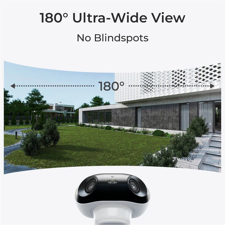 Akumuliatorinė kamera Reolink Argus B740X, 4K, 180°, Wi-Fi 6
