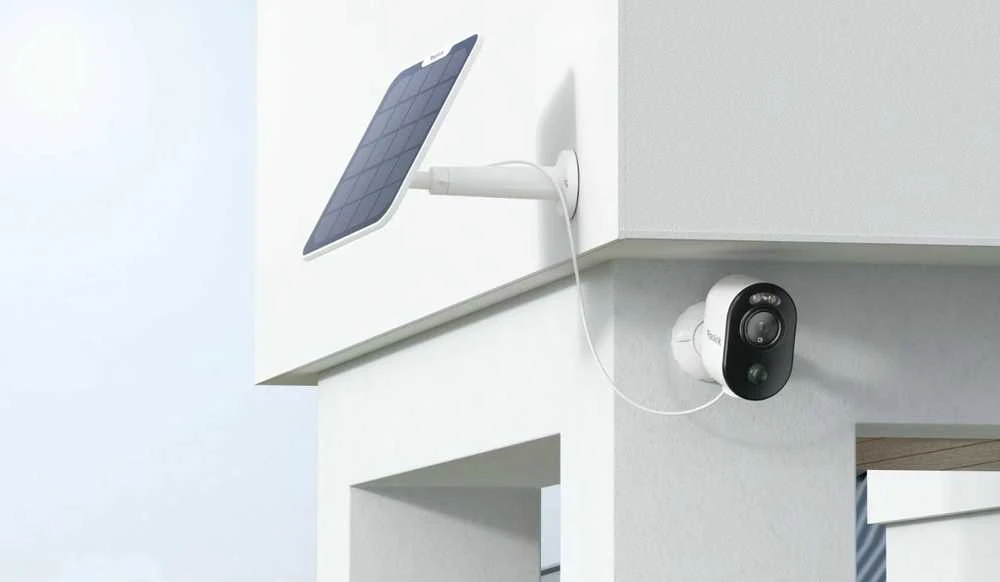 Akumuliatorinė kamera su saulės kolektoriumi Reolink Argus Series B310, 3 MP, Wi-Fi, microSD