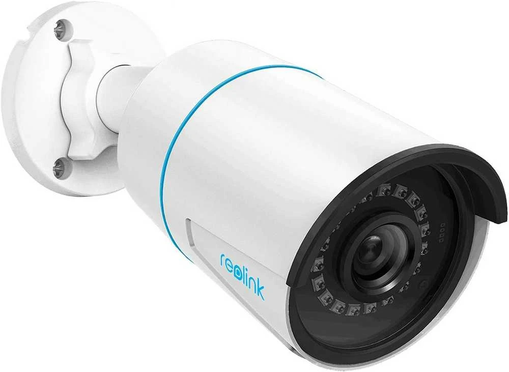 Reolink | IP kamera | RLC-510A | Kulka | 5 MP | Fiksuotas objektyvas | Maitinimas per Ethernet (PoE) | IP66 | H.264 | „MicroSD“ (maks. 256 GB) | Baltas