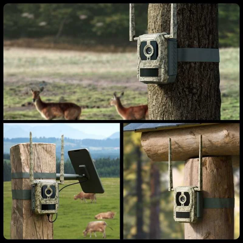 „Reolink“ | 4K 4G mobiliojo ryšio takų kamera su tiesioginio transliavimo funkcija | „Talon“ serija S130 | Takų kamera | 8 MP | 4 mm / F1.6 | IP67 | H.265 | „MicroSD“ kortelė, iki 256 GB