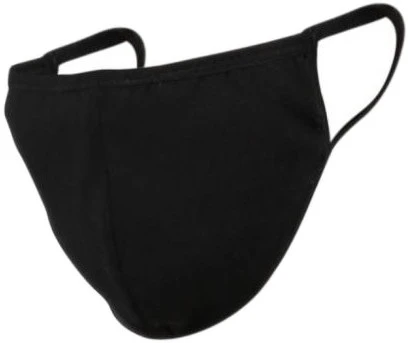 Reusable mask Passion Cotton, juodas