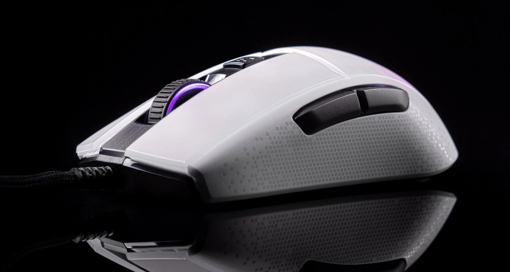 Lengva Žaidimų Pelė Roccat Burst Pro, Titan Optical Switch, 16000dpi, Balta