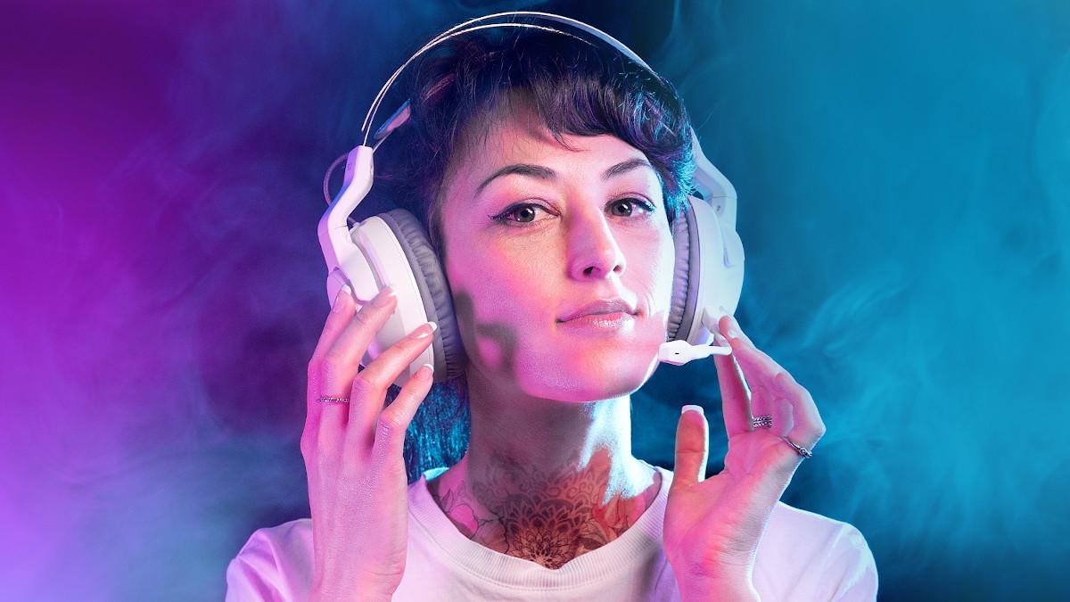 Belaidės Žaidimų Ausinės Roccat Elo 7.1 Air, Baltos