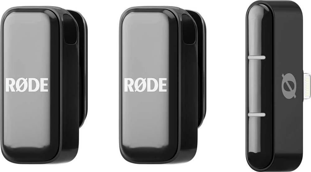 Rode Wireless Micro (Lightning, Juodas)