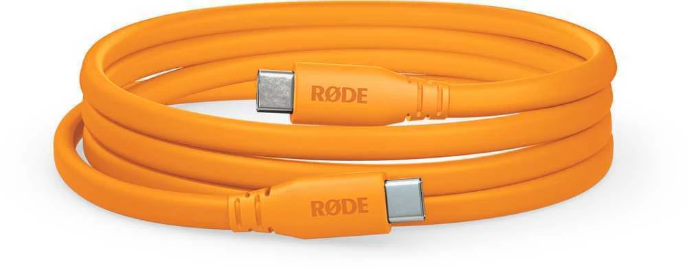 Adapteris Rode SC17 (USB-C - USB-C) 1.5m, oranžinis