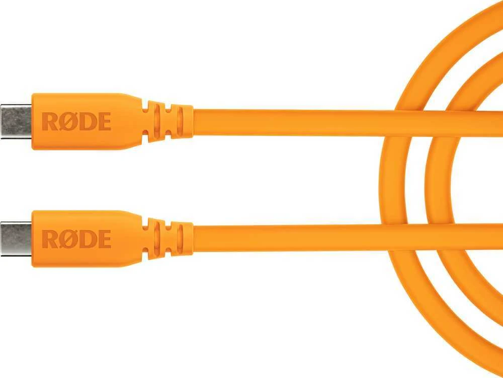 Adapteris Rode SC17 (USB-C - USB-C) 1.5m, oranžinis