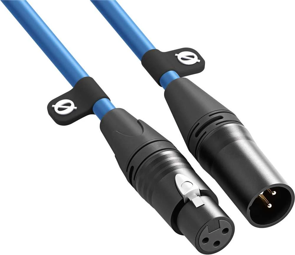 RODE mėlynas XLR laidas su jungtimis