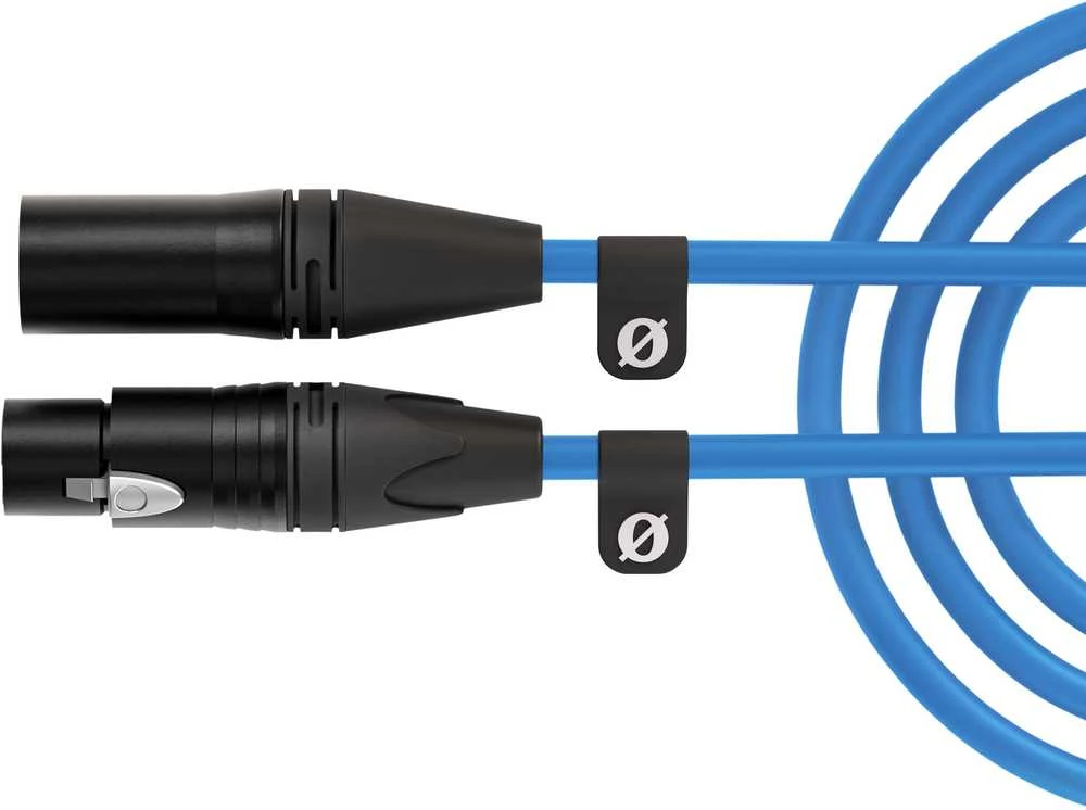 RODE - Kabelis XLR 3m Mėlyna mėlyna