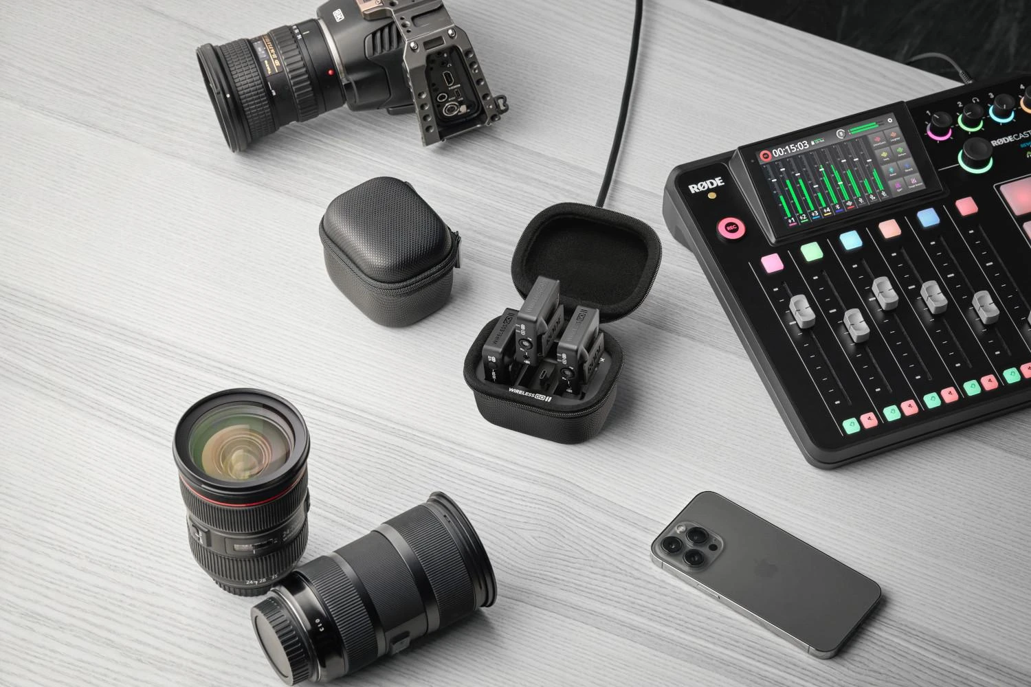Rode RØDE Wireless GO II Charge Case - įkrovimo dėklas belaidžiam GO II