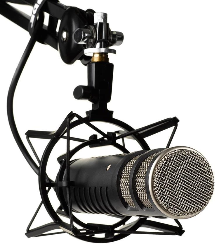 Rode Mikrofonas - RØDE Procaster Juodas Dinaminis 75-18kHz -56dB Mini XLR 695g