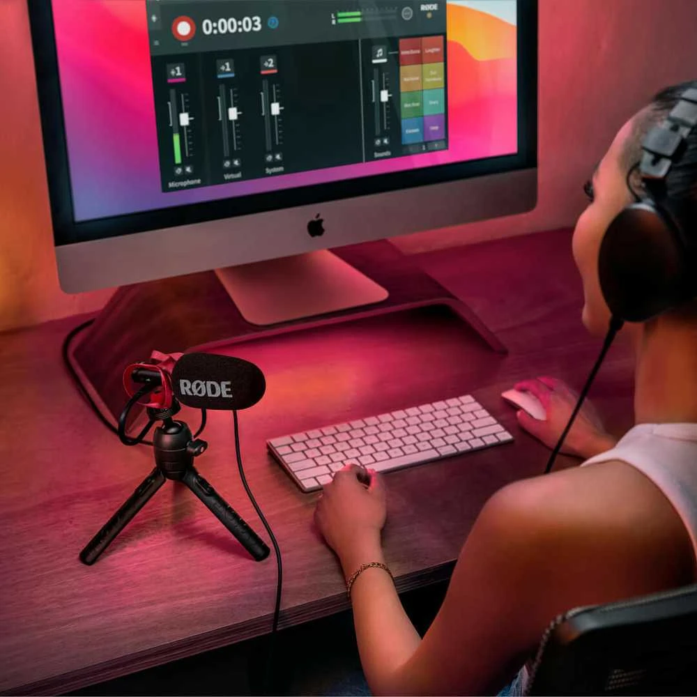 RODE VideoMic GO II HELIX - mikrofonas kamerai, versija su Helix rankena