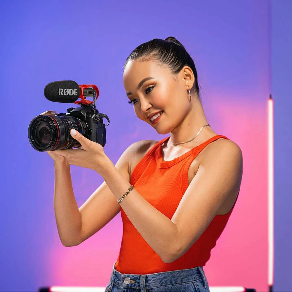 RODE VideoMic GO II HELIX - mikrofonas kamerai, versija su Helix rankena