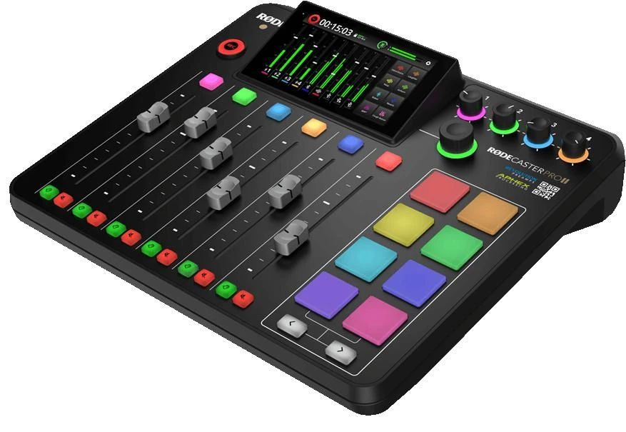 Rode Podkastų Studija - Røde Rødecaster Pro II Juodas