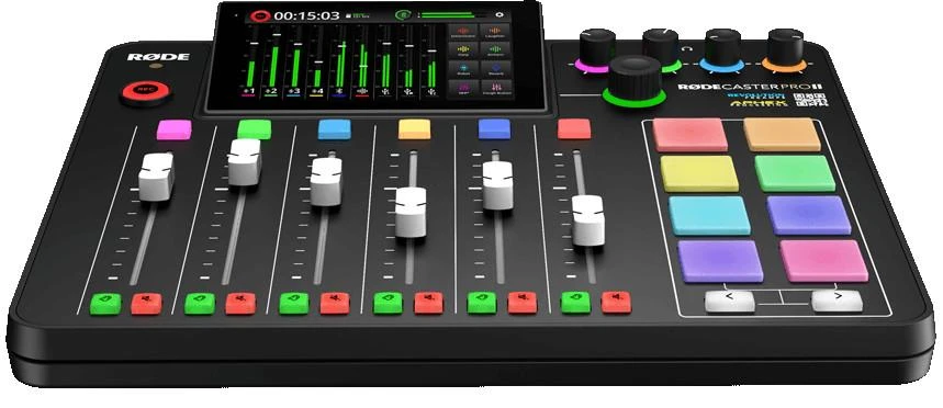 Rode Podkastų Studija - Røde Rødecaster Pro II Juodas