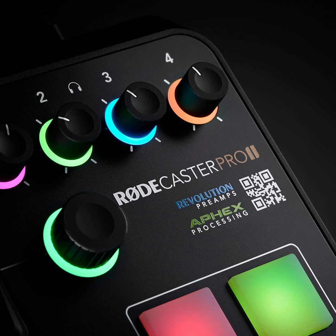 Rode Podkastų Studija - Røde Rødecaster Pro II Juodas