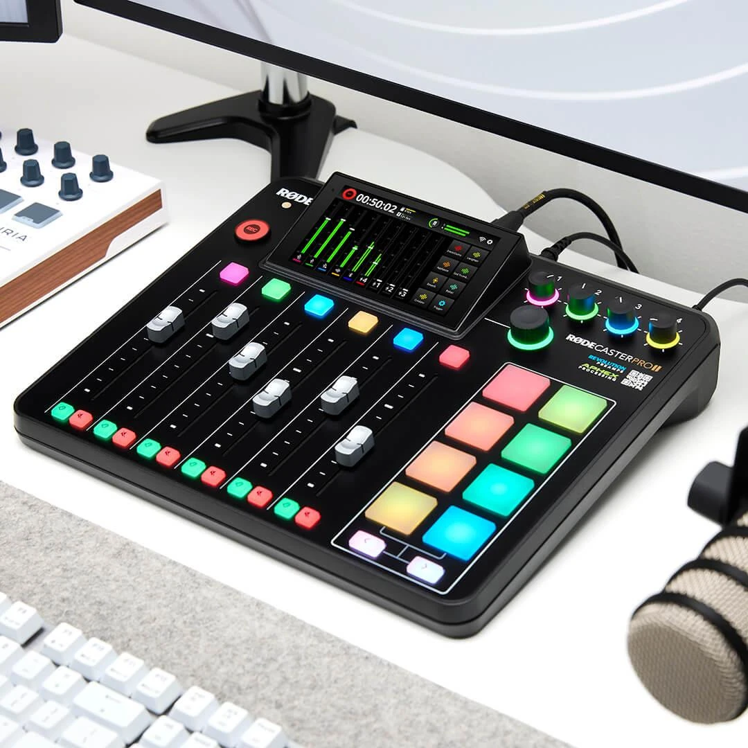 Rode Podkastų Studija - Røde Rødecaster Pro II Juodas