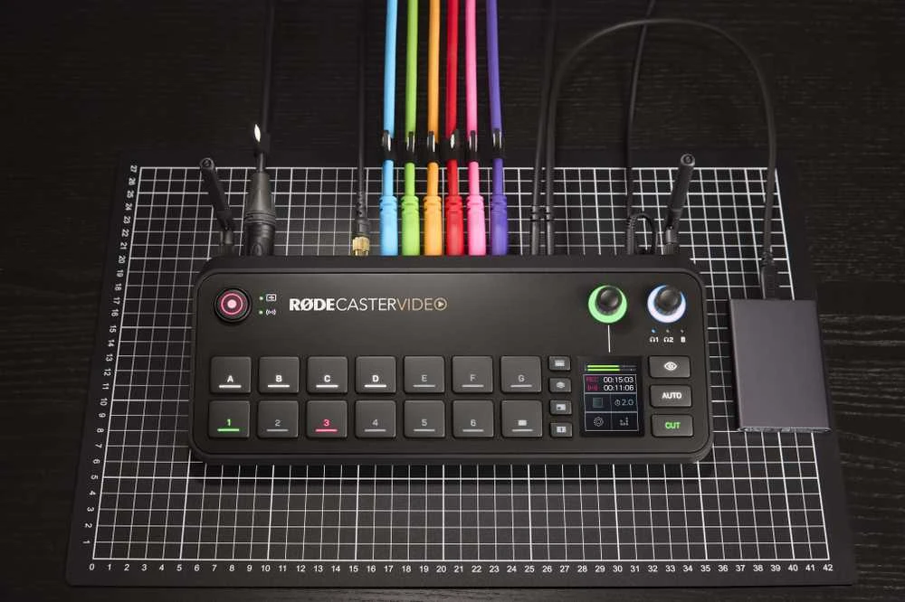 Rode RØDECaster Video – Podcast'ų kūrimo studija