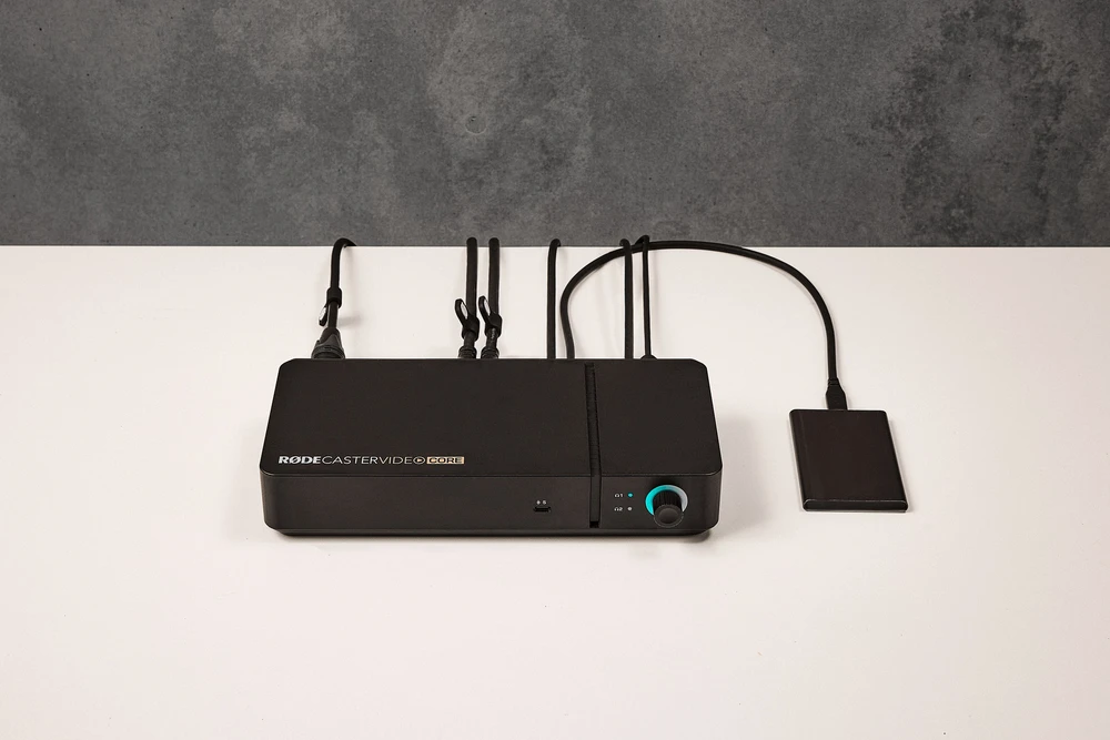 Rode RØDECaster Video Core - video and audio production console, juodas