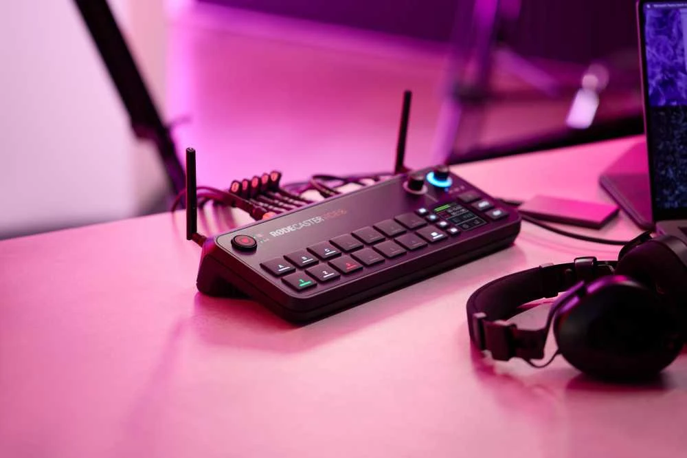 Rode RØDECaster Video – Podcast'ų kūrimo studija