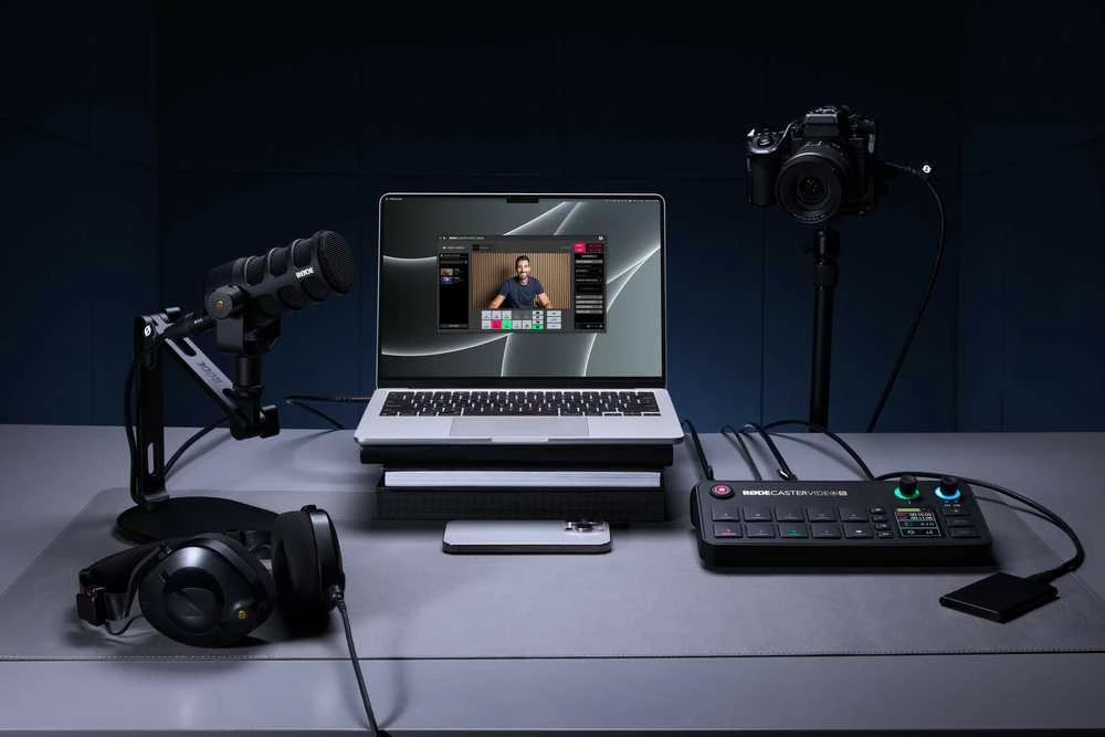 Rode RØDECaster Video S - video and audio production console, juodas