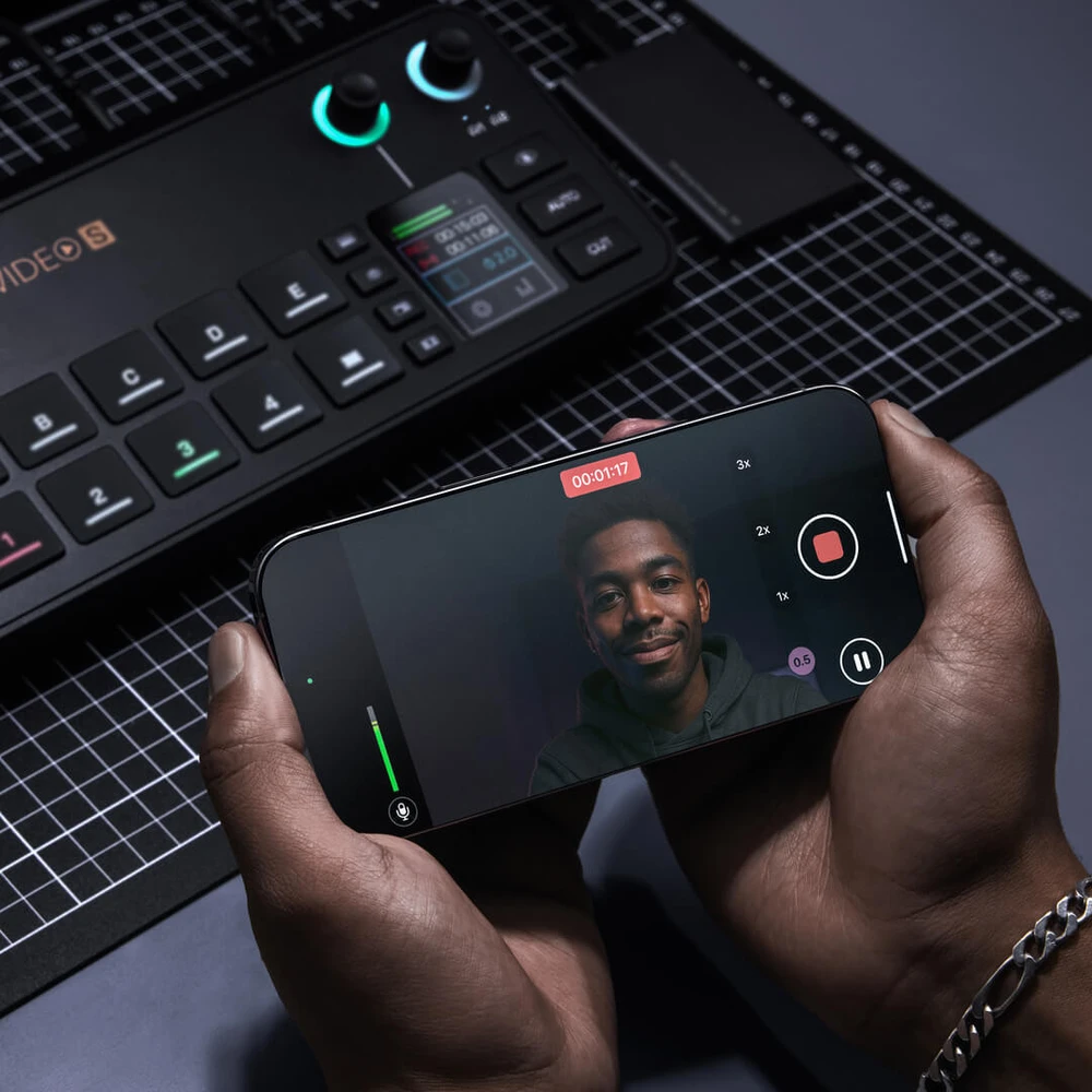 Rode RØDECaster Video S - video and audio production console, juodas