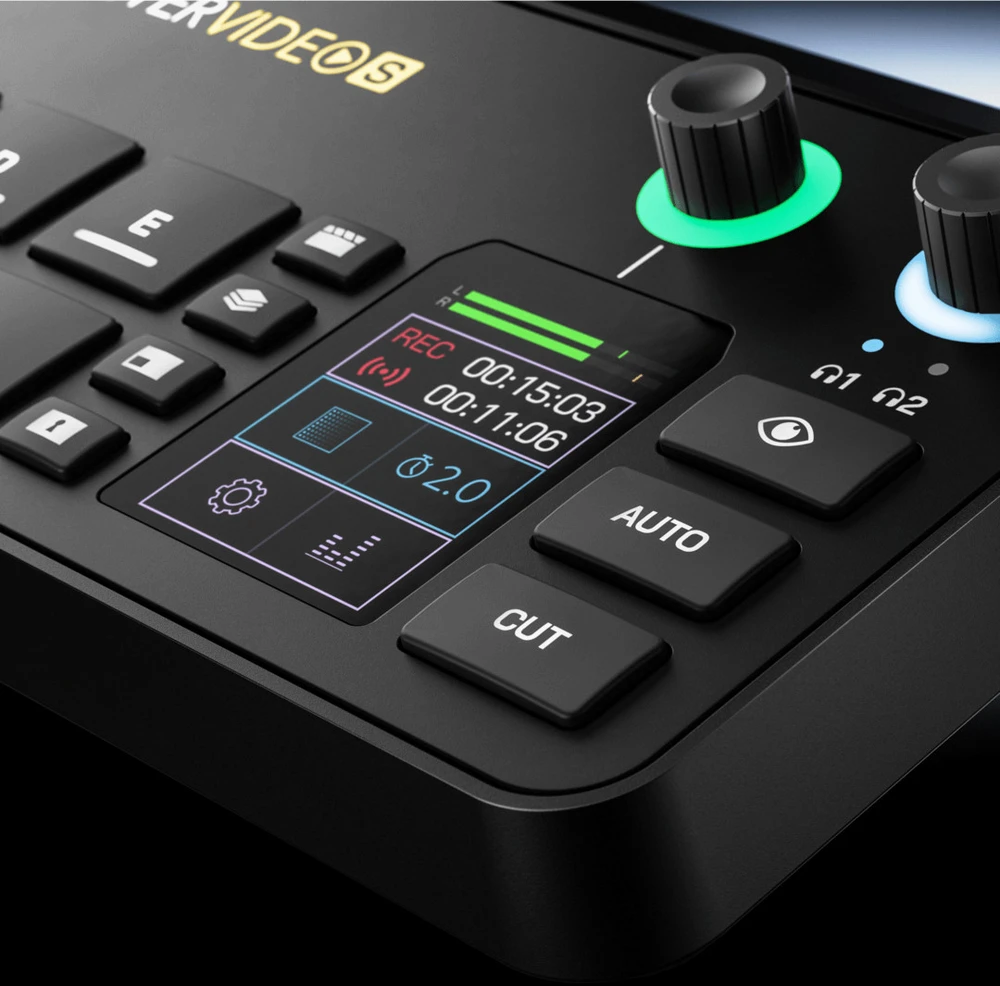 Rode RØDECaster Video S - video and audio production console, juodas