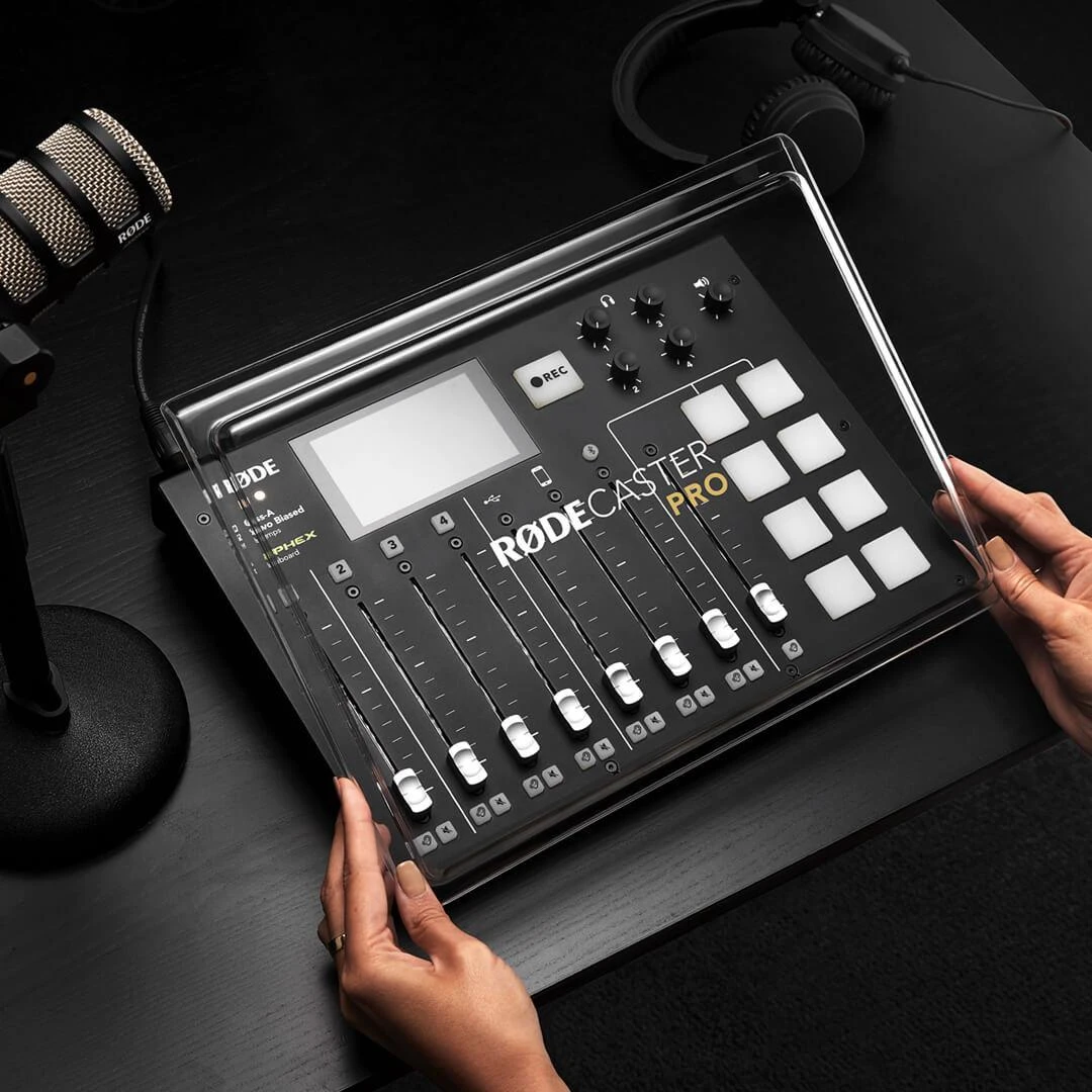 Rode RODECaster Pro skaidrus apsauginis dangtelis