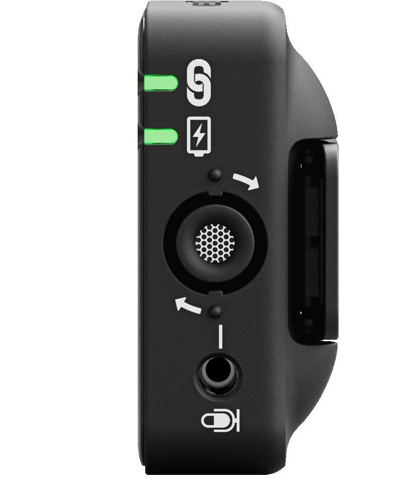 Rode Belaidė Mikrofono Siųstuvas - RØDE Wireless ME TX 100 m Diapazonas 7 val. Baterija Juoda
