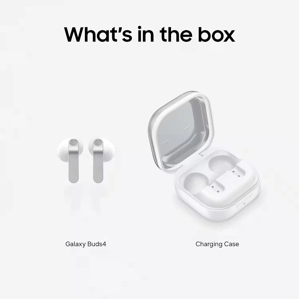 Ausinės Samsung Buds4 BSM-R530 BT Baltas