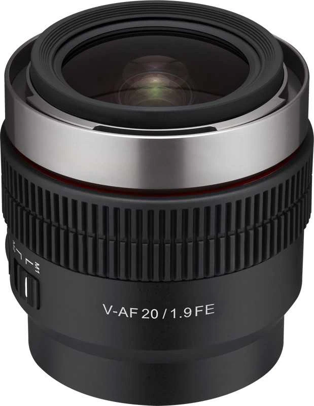 „Samyang V-AF Sony FE 20mm F/1.9“ objektyvas