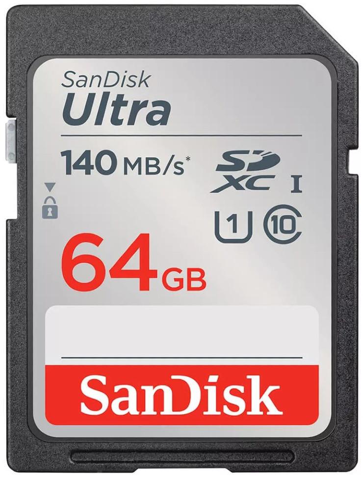Atminties kortelė SANDISK MEMORY CARD SDXC 64GB UHS-I/SDSDUNB-064G-GN6IN