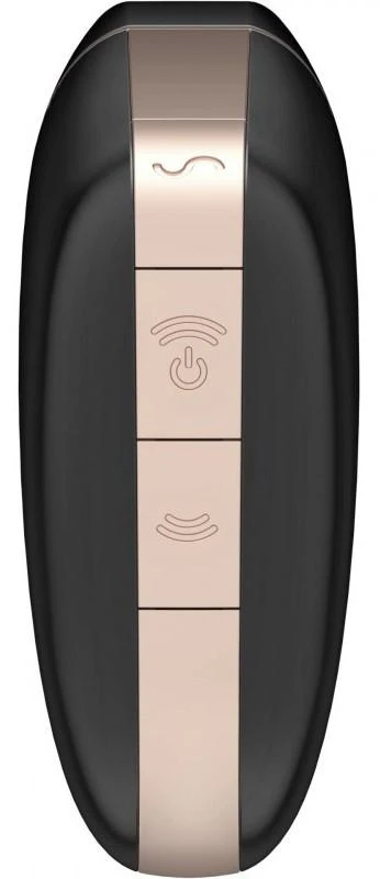 SATISFYER MEILĖS TRIKAMPIS CONNECT APP Juodas