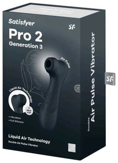 Satisfyer - Pro 2 Generation 3 Juodas
