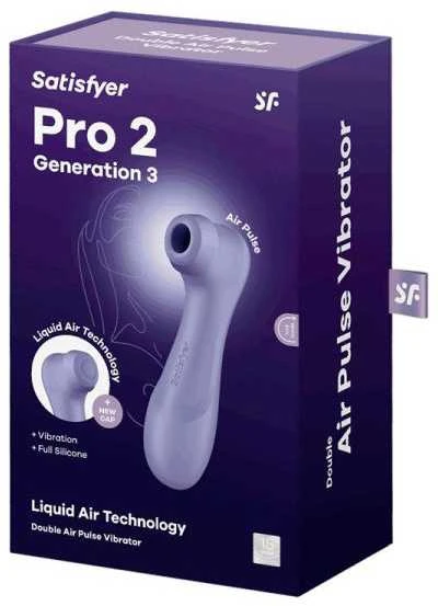 Satisfyer - Pro 2 Generation 3 Alyvinė