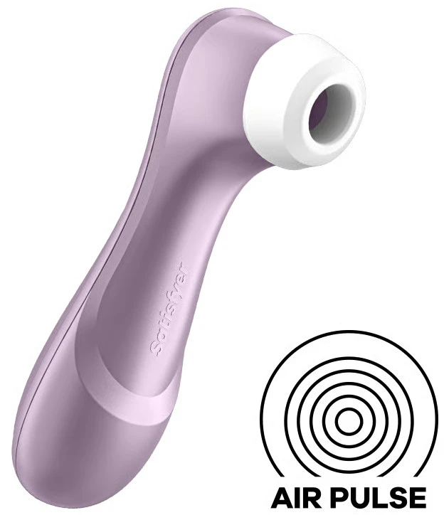 Satisfyer - Pro 2 oro impulsų stimuliatorius violetinis