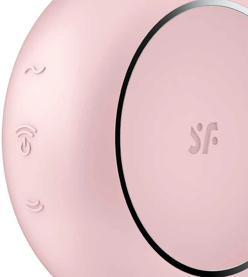 „Satisfyer“ oro pulsavimo ir vibravimo prietaisas „Pro To Go 3“, rožinis
