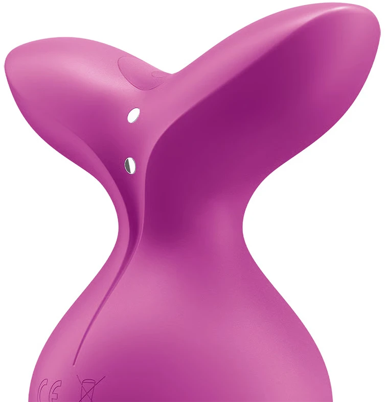 Satisfyer Viva la Vulva 3 Violetinis klitorio vibratorius