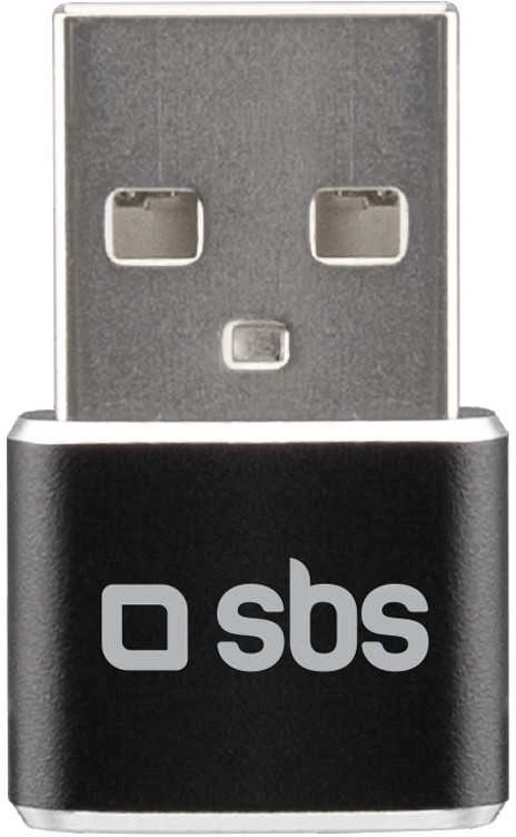 USB adapteris SBS Mobile USB-C - USB Juodas (JAB-7206189)